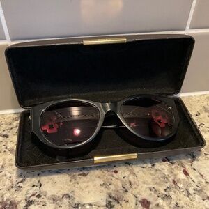 Vintage Valentino V683 Frames Bifocal 1980s Glasses and Gianfranco Ferre Case